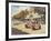 Alfa Romeo Car During Car Racing, Poster-null-Framed Giclee Print