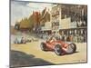 Alfa Romeo Car During Car Racing, Poster-null-Mounted Giclee Print