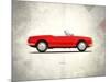 Alfa-Romeo Giulia 1600 Spider-Mark Rogan-Mounted Art Print