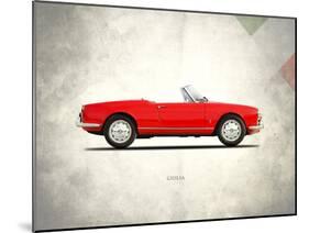 Alfa-Romeo Giulia 1600 Spider-Mark Rogan-Mounted Art Print