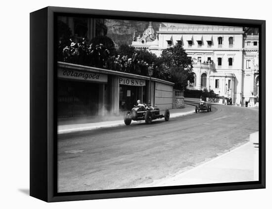 Alfa Romeo, Monaco Grand Prix, 1934-null-Framed Stretched Canvas
