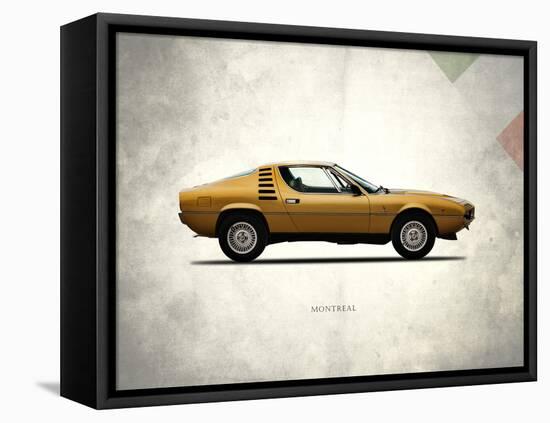 Alfa-Romeo Montreal 1972-Mark Rogan-Framed Stretched Canvas