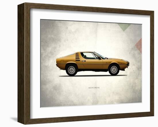 Alfa-Romeo Montreal 1972-Mark Rogan-Framed Art Print