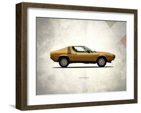 Alfa-Romeo Montreal 1972-Mark Rogan-Framed Art Print