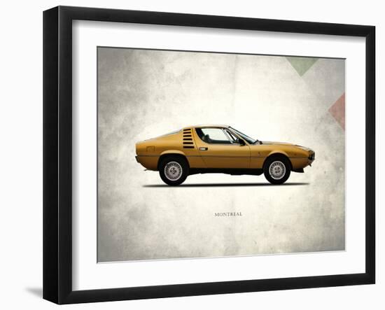 Alfa-Romeo Montreal 1972-Mark Rogan-Framed Art Print