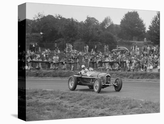 Alfa Romeo Monza of Kenneth Evans racing at Crystal Palace, London, 1939-Bill Brunell-Stretched Canvas