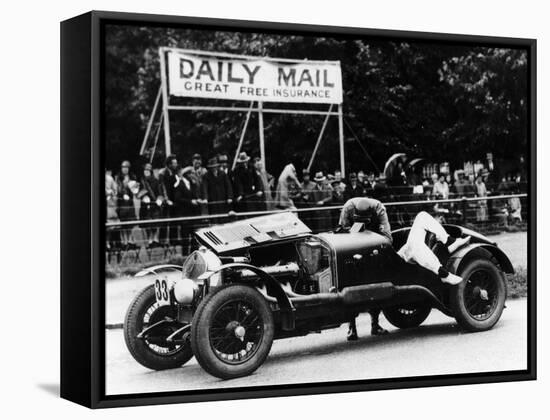 Alfa Romeo of Kaye Don, Tourist Trophy Race, Ards-Belfast Circuit, Northern Ireland, 1930-null-Framed Stretched Canvas