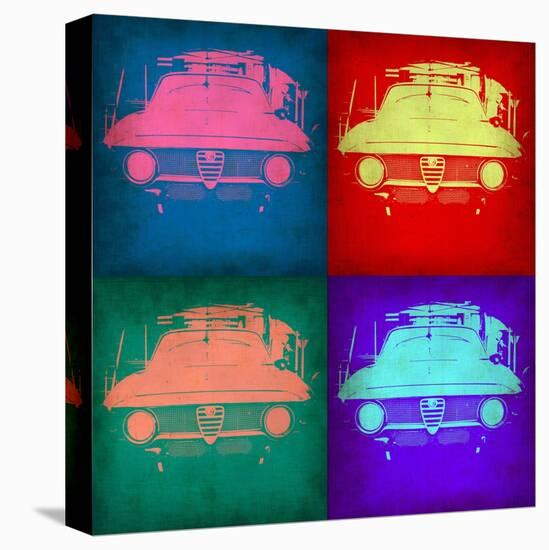 Alfa Romeo Pop Art 1-NaxArt-Stretched Canvas