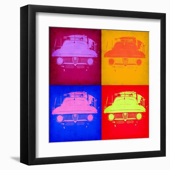 Alfa Romeo Pop Art 2-NaxArt-Framed Art Print