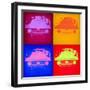 Alfa Romeo Pop Art 2-NaxArt-Framed Premium Giclee Print