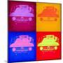 Alfa Romeo Pop Art 2-NaxArt-Mounted Art Print