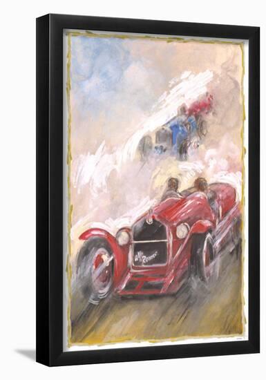 Alfa Romeo Racer-null-Framed Poster