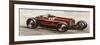 Alfa-Romeo Racing Car-null-Framed Art Print