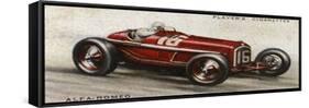 Alfa-Romeo Racing Car-null-Framed Stretched Canvas