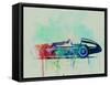 Alfa Romeo Tipo Watercolor-NaxArt-Framed Stretched Canvas