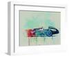 Alfa Romeo Tipo Watercolor-NaxArt-Framed Art Print