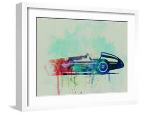 Alfa Romeo Tipo Watercolor-NaxArt-Framed Art Print