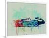 Alfa Romeo Tipo Watercolor-NaxArt-Framed Art Print