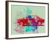 Alfa Romeo  Watercolor 2-NaxArt-Framed Art Print