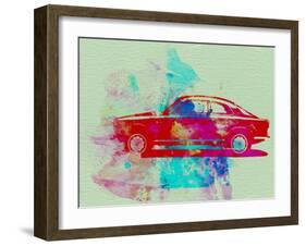 Alfa Romeo  Watercolor 2-NaxArt-Framed Art Print