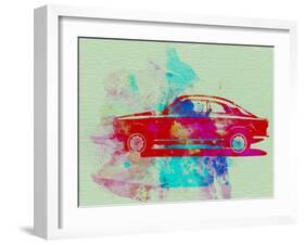 Alfa Romeo  Watercolor 2-NaxArt-Framed Art Print