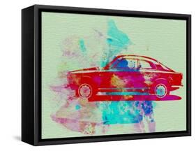 Alfa Romeo  Watercolor 2-NaxArt-Framed Stretched Canvas