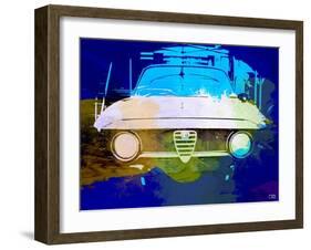 Alfa Romeo Watercolor-NaxArt-Framed Art Print