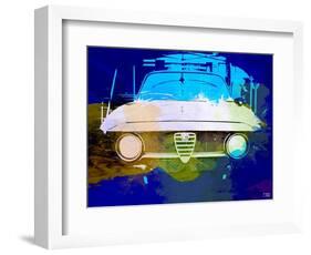 Alfa Romeo Watercolor-NaxArt-Framed Art Print