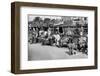 Alfa Romeos in the pits at the RAC TT Race, Ards Circuit, Belfast, 1929-Bill Brunell-Framed Photographic Print