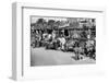 Alfa Romeos in the pits at the RAC TT Race, Ards Circuit, Belfast, 1929-Bill Brunell-Framed Photographic Print