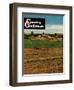 "Alfalfa Field," Country Gentleman Cover, July 1, 1948-Herb Zeck-Framed Premium Giclee Print