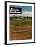 "Alfalfa Field," Country Gentleman Cover, July 1, 1948-Herb Zeck-Framed Giclee Print