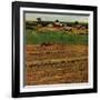 "Alfalfa Field,"July 1, 1948-Herb Zeck-Framed Giclee Print