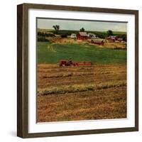 "Alfalfa Field,"July 1, 1948-Herb Zeck-Framed Giclee Print