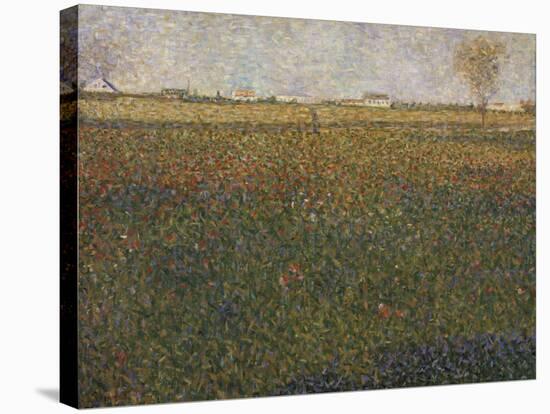 Alfalfa, St, Denis, 1885-Georges Seurat-Stretched Canvas