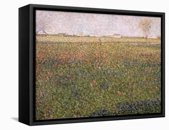 Alfalfa, St. Denis, 1885-Georges Seurat-Framed Stretched Canvas