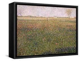 Alfalfa, St. Denis, 1885-Georges Seurat-Framed Stretched Canvas