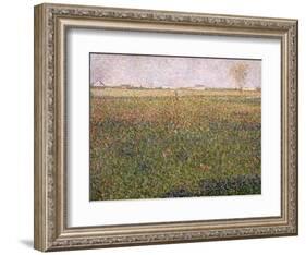 Alfalfa, St. Denis, 1885-Georges Seurat-Framed Giclee Print