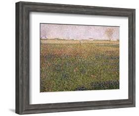 Alfalfa, St. Denis, 1885-Georges Seurat-Framed Giclee Print