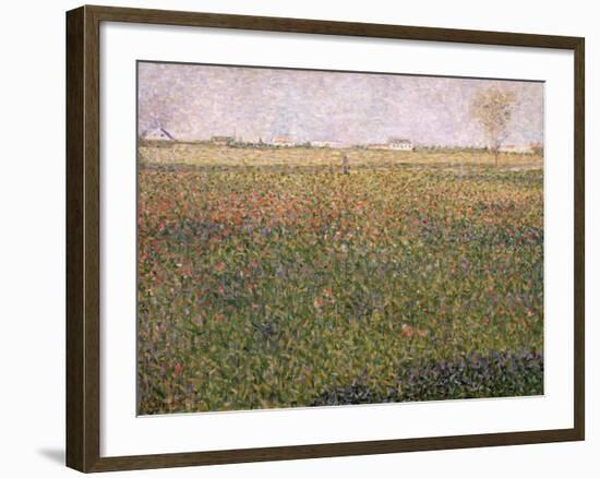 Alfalfa, St. Denis, 1885-Georges Seurat-Framed Giclee Print