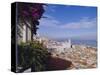 Alfama and Rio Tejo (Tagus River), Lisbon, Portugal, Europe-Hans Peter Merten-Stretched Canvas