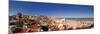 Alfama District and Rio Tejo, Lisbon, Portugal-Michele Falzone-Mounted Photographic Print