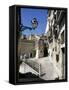 Alfama District, Lisbon, Portugal-Michael Jenner-Framed Stretched Canvas