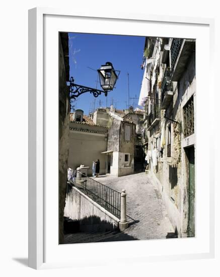 Alfama District, Lisbon, Portugal-Michael Jenner-Framed Photographic Print