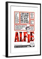 Alfie, Michael Caine, 1966-null-Framed Giclee Print