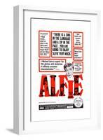 Alfie, Michael Caine, 1966-null-Framed Giclee Print