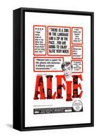 Alfie, Michael Caine, 1966-null-Framed Stretched Canvas