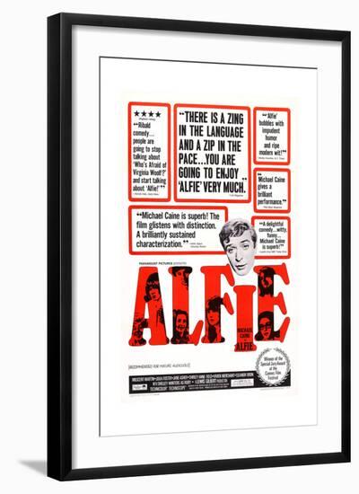 Alfie, Michael Caine, 1966-null-Framed Giclee Print