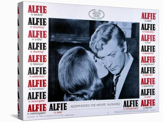 Alfie, Michael Caine, 1966-null-Stretched Canvas