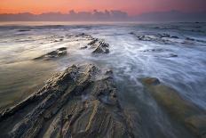 Italy, Calabria, Cedri Coast, Sunset at the Beach of Arcomagno-Alfonso Morabito-Photographic Print